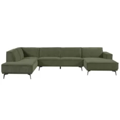 HUUS Bank Denemarken – Chaise longue + Ottoman + 2,5-zits