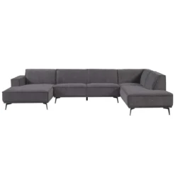 HUUS Bank Denemarken – Chaise longue + Ottoman + 2,5-zits