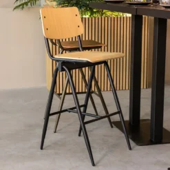 HUUS Barstoel Solid (per 2 stuks)