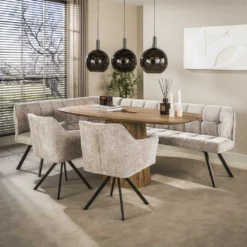HUUS Eetkamerbank hoek Pleun