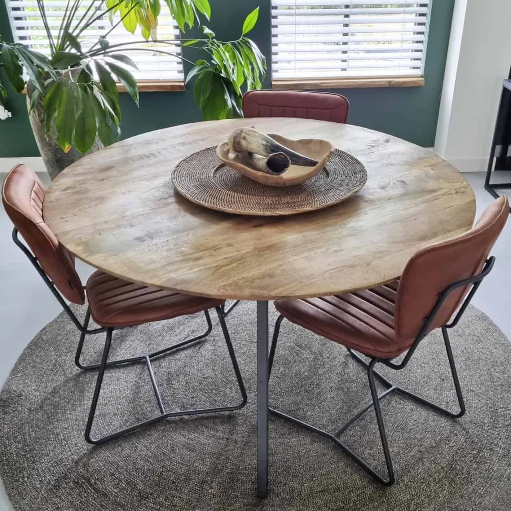 HUUS Eettafel Berlin rond