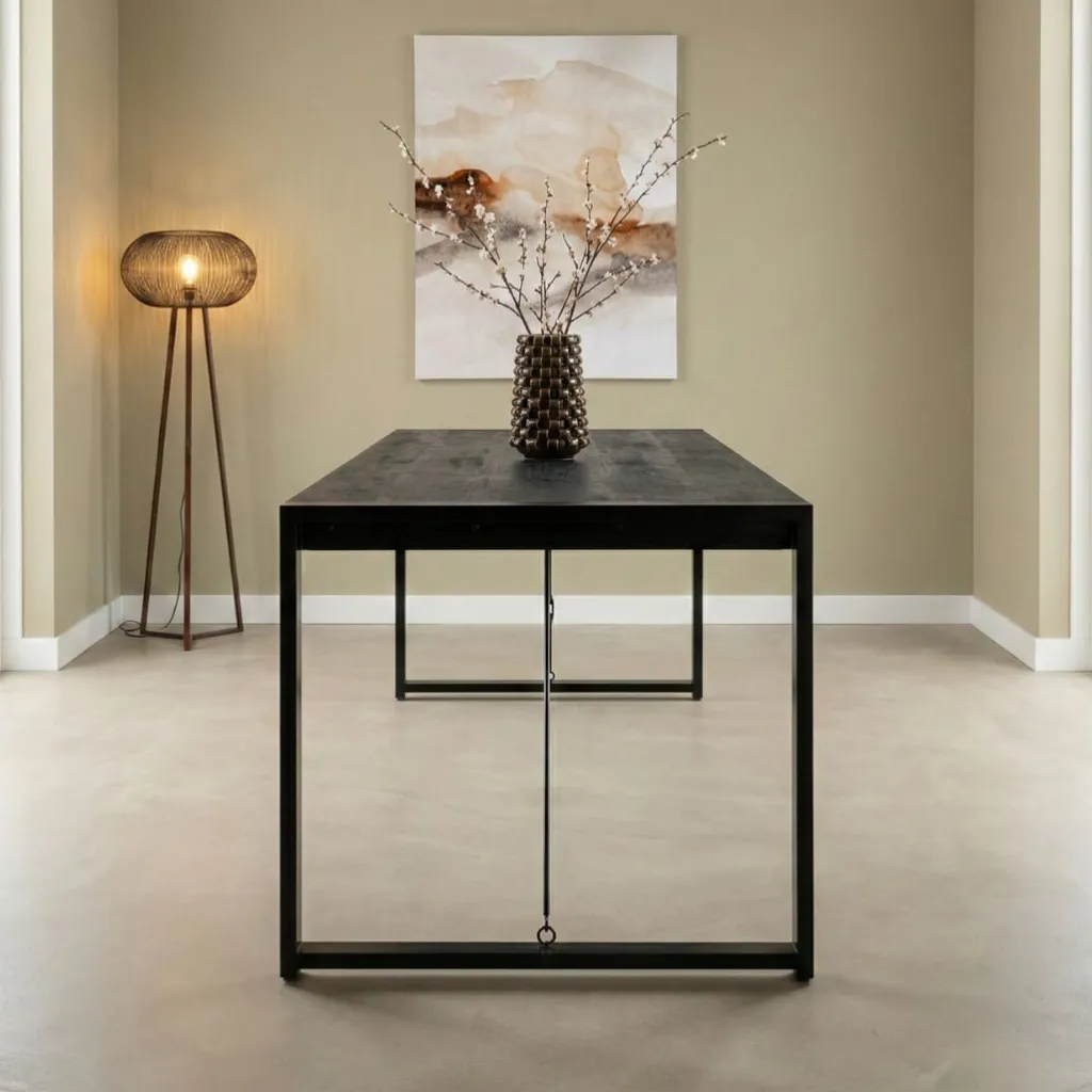 HUUS Eettafel Britt zwart