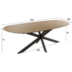 HUUS Eettafel Johan