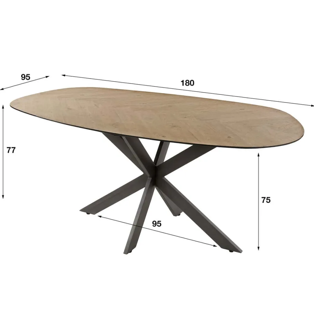 HUUS Eettafel Johan