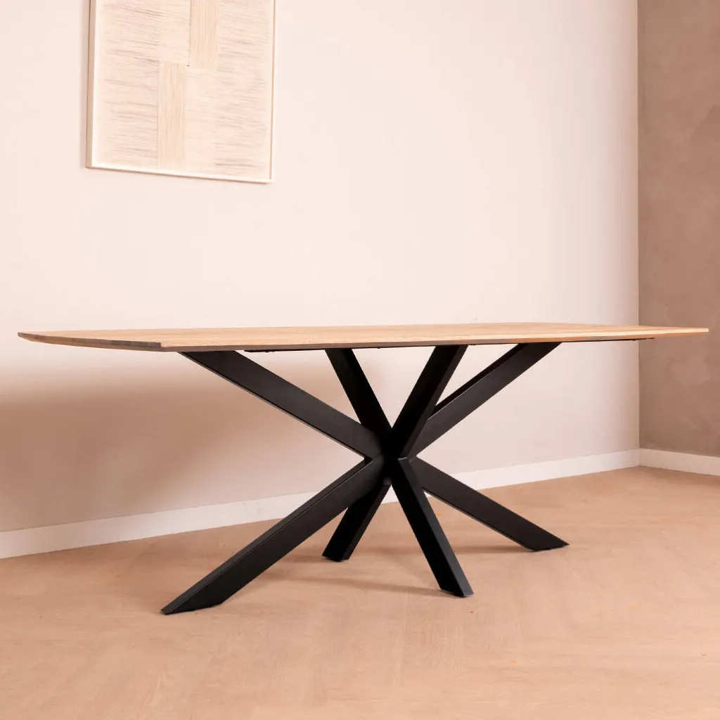 HUUS Eettafel Madrid curved