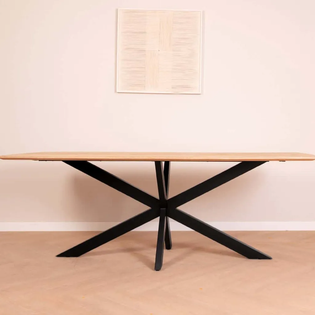 HUUS Eettafel Madrid curved