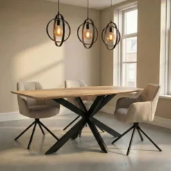 HUUS Eettafel Madrid rechthoek