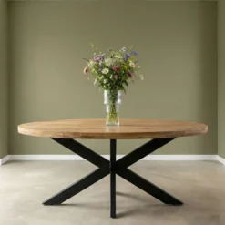 HUUS Eettafel Monique ovaal