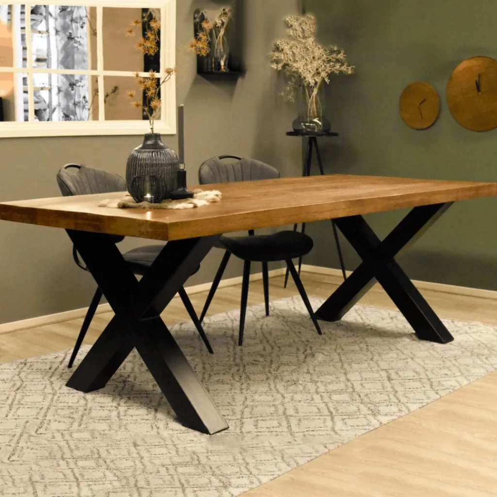 HUUS Eettafel Monique rechthoekig