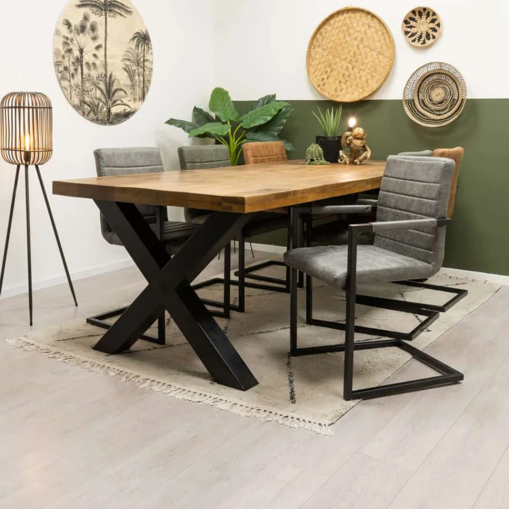HUUS Eettafel Monique rechthoekig