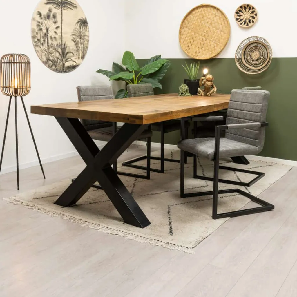 HUUS Eettafel Monique rechthoekig