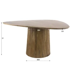HUUS Eettafel Savine driehoek