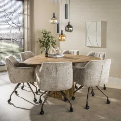 HUUS Eettafel Savine driehoek