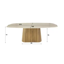 HUUS Eettafel Silvy