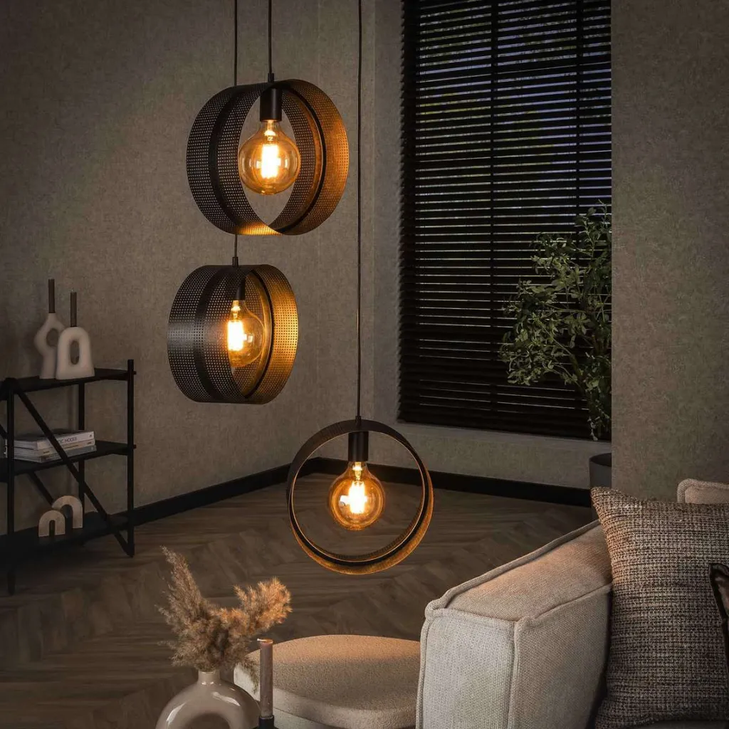 HUUS Hanglamp Angelo – Getrapt