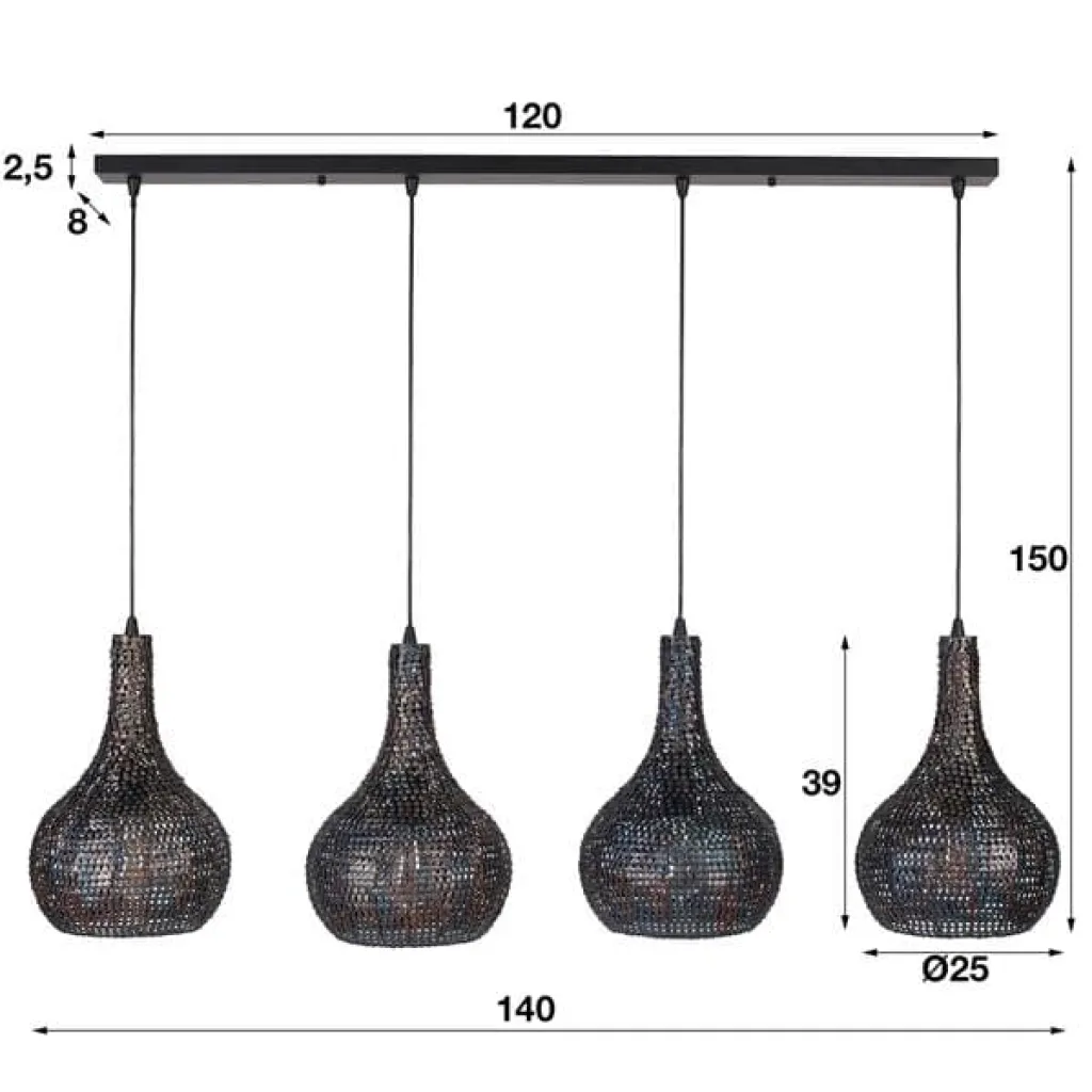 HUUS Hanglamp Betsie