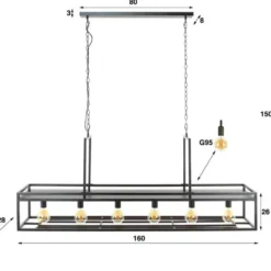 HUUS Hanglamp Doris