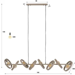 HUUS Hanglamp Harriet beige