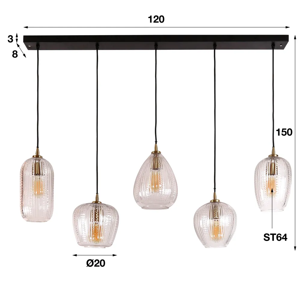 HUUS Hanglamp Lolita