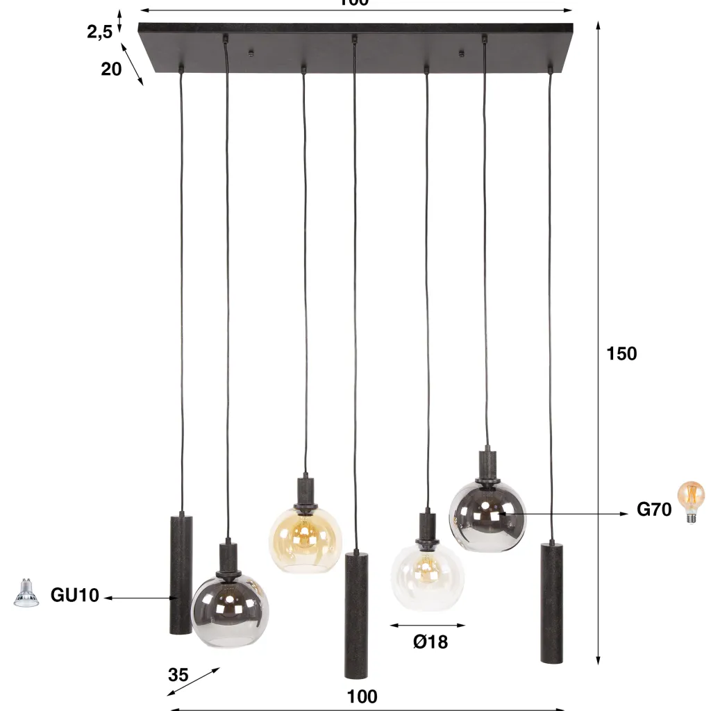HUUS Hanglamp Plevier