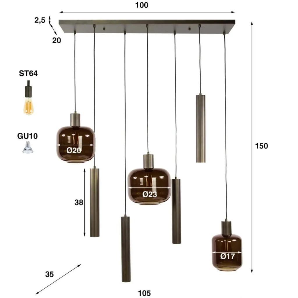 HUUS Hanglamp Sofia