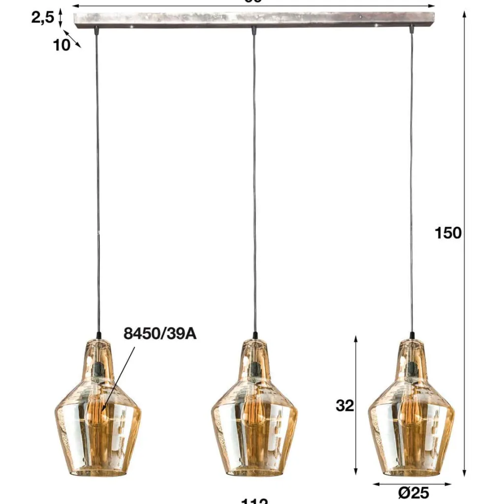 HUUS Hanglamp Stefano