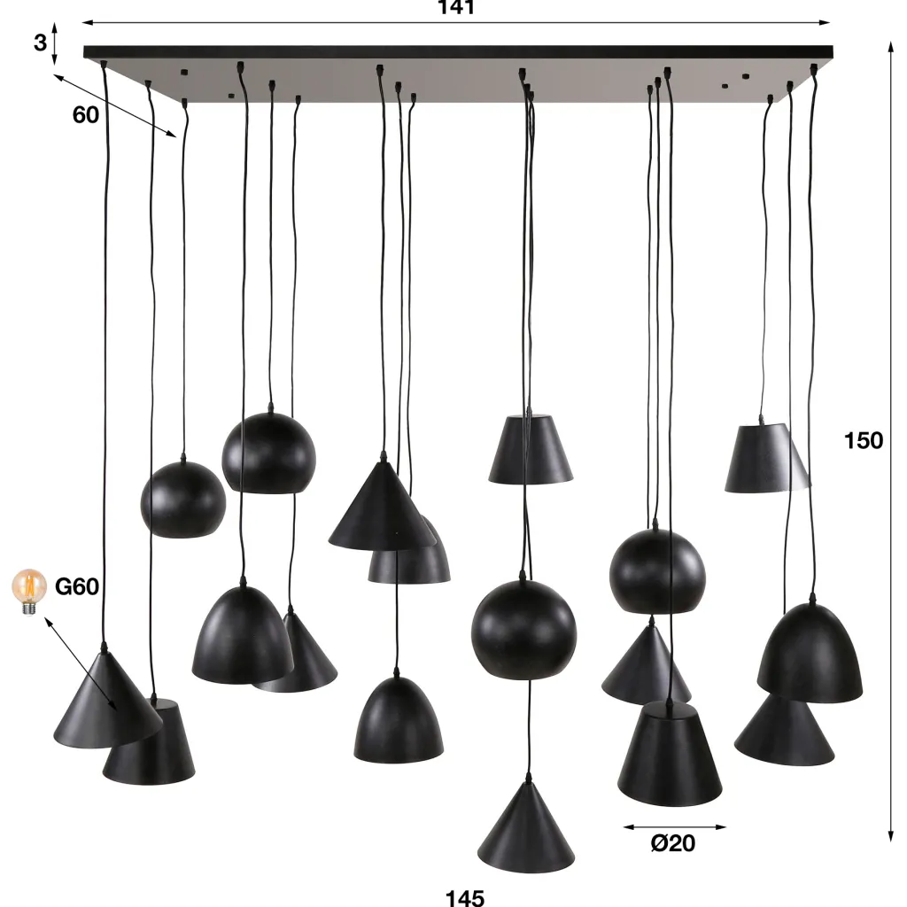 HUUS Hanglamp Sultan