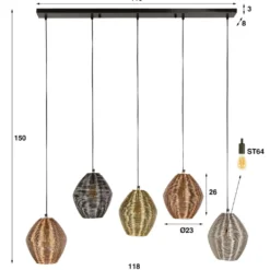 HUUS Hanglamp Webber