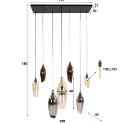 HUUS Hanglamp Wendy – Horizontaal