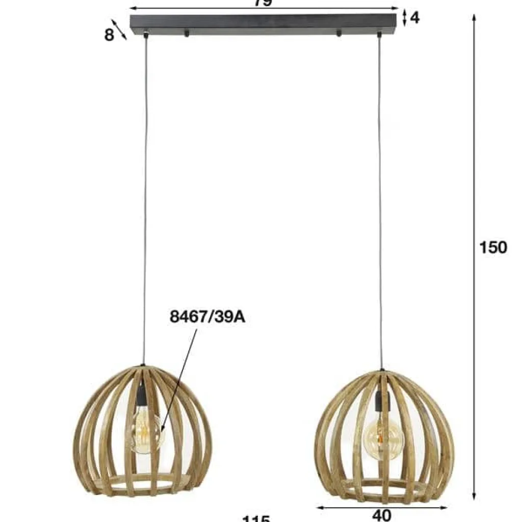 HUUS Hanglamp Zelie