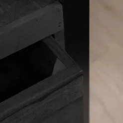 HUUS Kast Britt zwart hoog