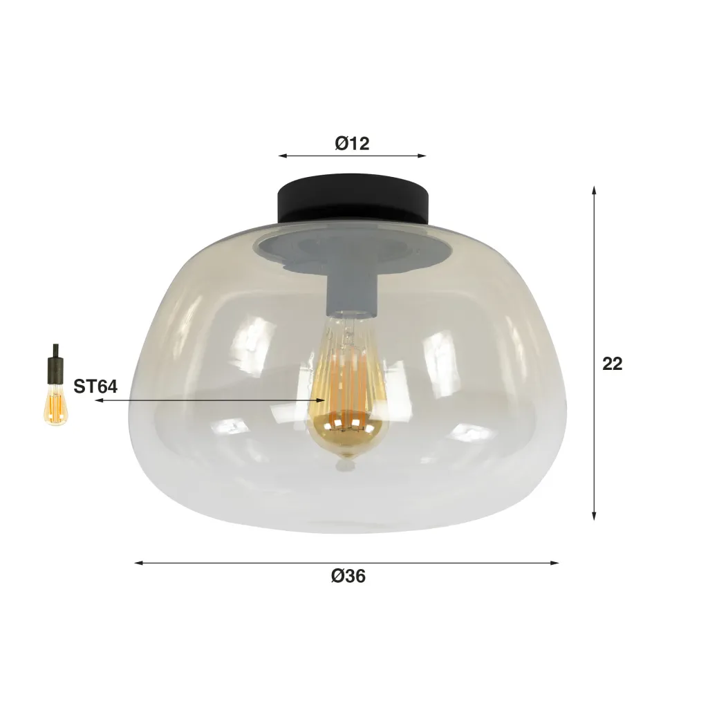 HUUS Plafondlamp Boris
