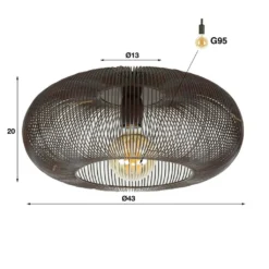 HUUS Plafondlamp Veller