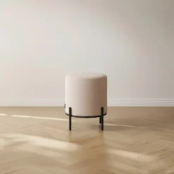 HUUS Poef Troy bouclé