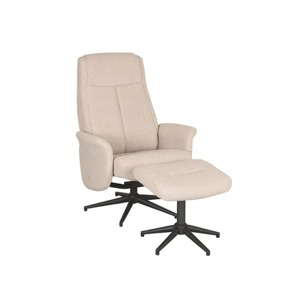HUUS Relaxfauteuil Sam + Hocker