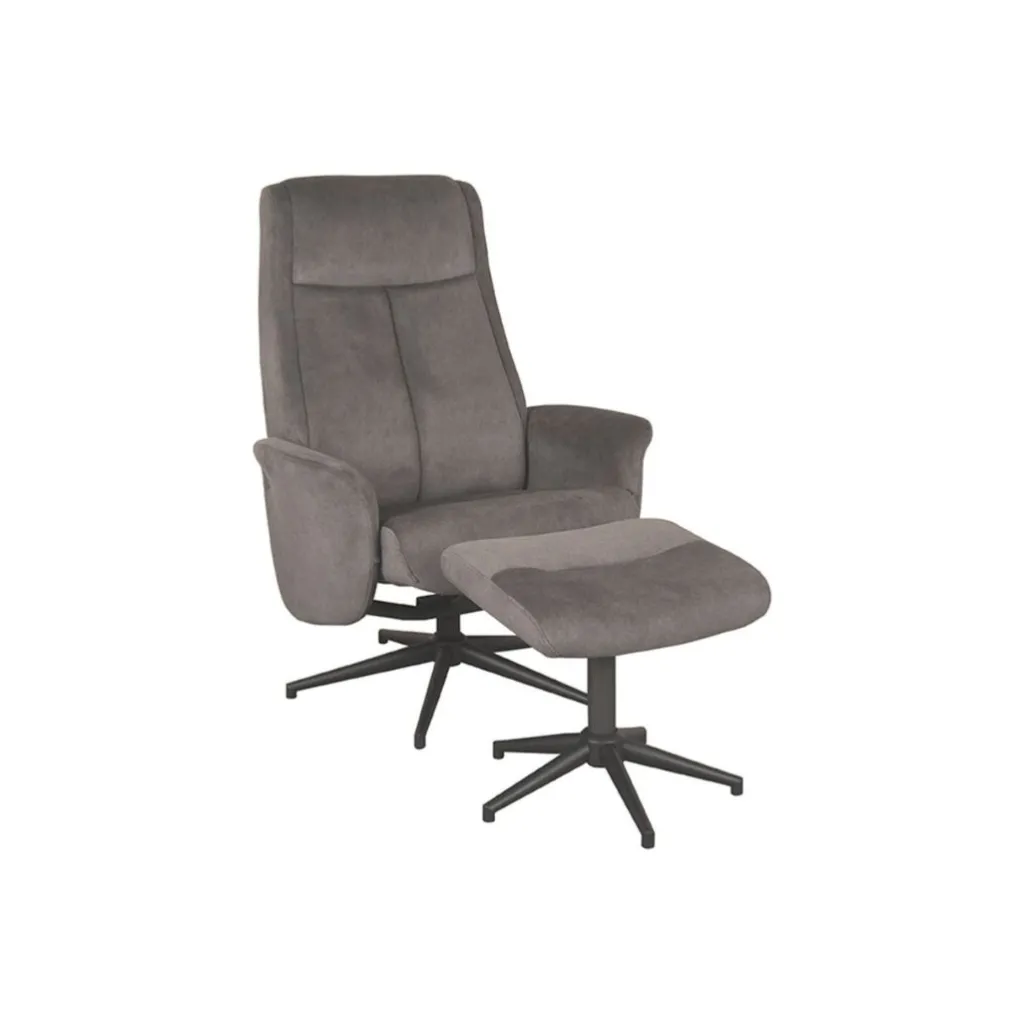 HUUS Relaxfauteuil Sam + Hocker