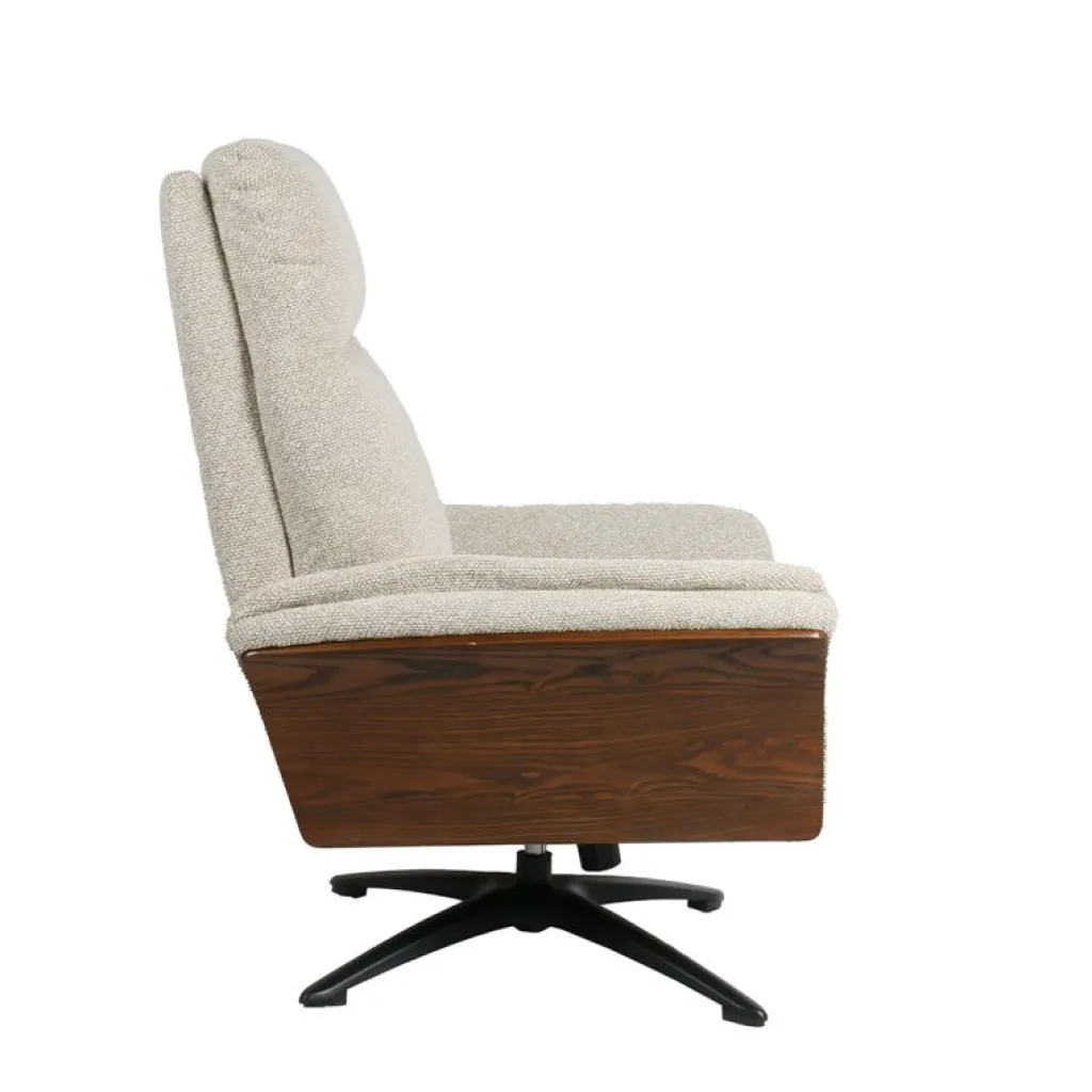 HUUS Relaxfauteuil Zenza + Hocker
