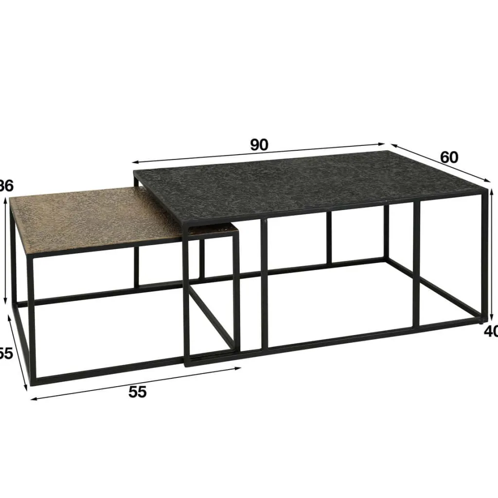 HUUS Salontafelset Pascale