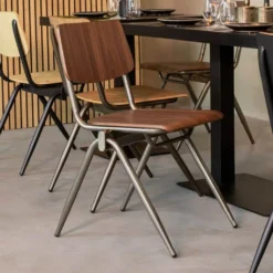 HUUS Stapelstoel Solid (per 2 stuks)
