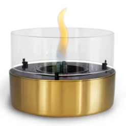 HUUS Tenderflame Cafe 18 Gold Brushed Steel