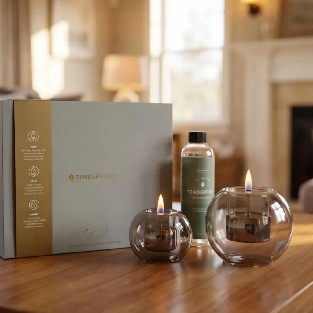 HUUS Tenderflame giftset Globus