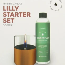 HUUS Tenderflame giftset Lilly Copper