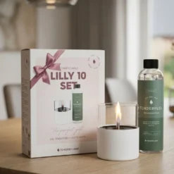 HUUS Tenderflame giftset Lilly White