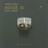 HUUS Tenderflame kaars Rosie 10 Black