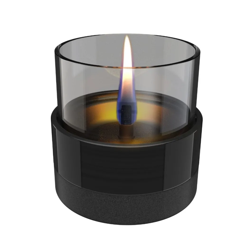 HUUS Tenderflame kaars Rosie 10 Black