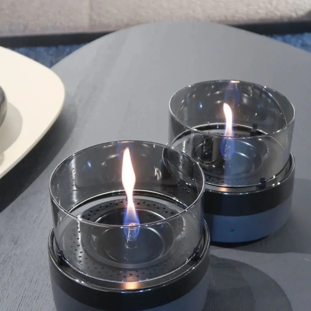 HUUS Tenderflame kaars Rosie 10 Black