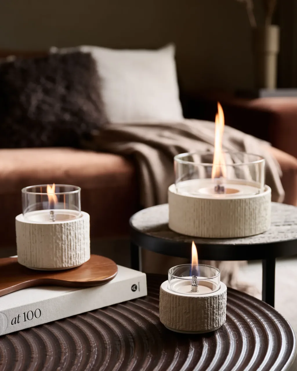 HUUS Tenderflame tafelhaard Glow Lotus