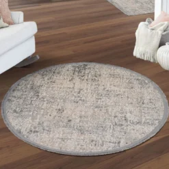 HUUS Vloerkleed Famke rond