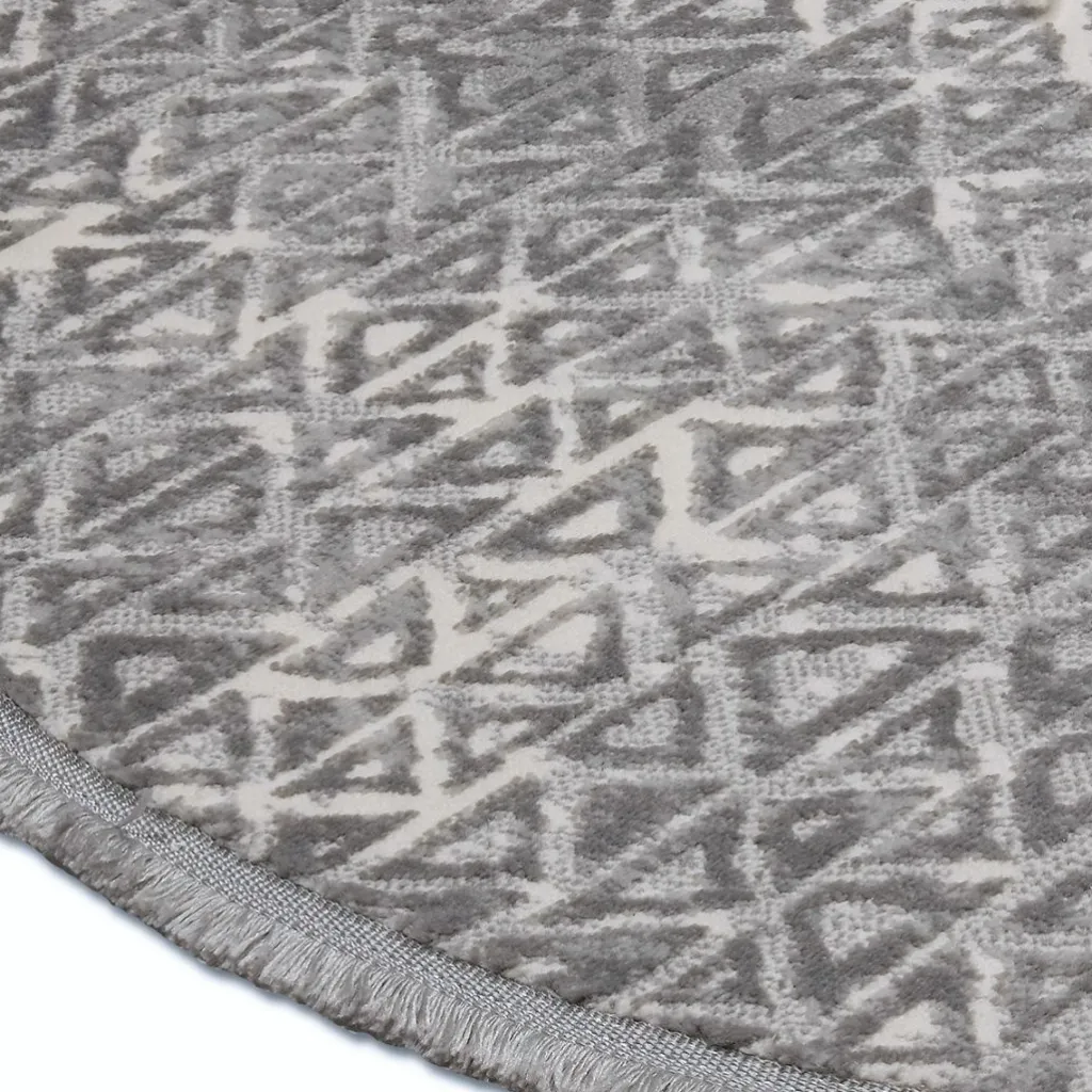 HUUS Vloerkleed Keyo rond