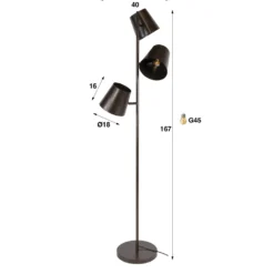 HUUS Vloerlamp Celtic